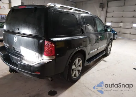 2014 Nissan Armada Platinum from USA, damaged, VIN 5N1BA0NEXEN607801